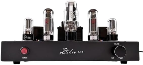 EL34 Single-Ended Class A Hand-Wired Point-to-Point 10W Vacuum Tube HiFi Integrated Power Amplifier Black Zevon