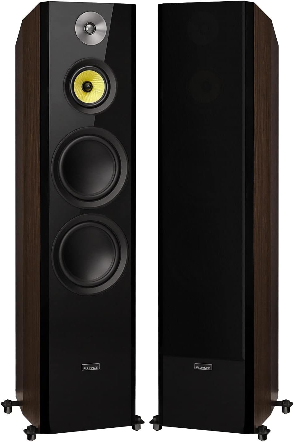 Signature HiFi 5.1-Channel Home Theater Speaker System with 3-Way Towers Center Rear Surrounds & DB10 Subwoofer Natural Walnut Zevon