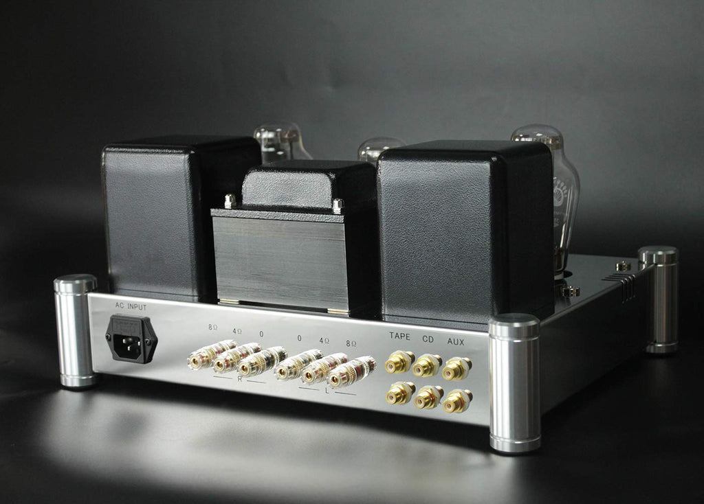 Reisong A50 MKIII 300B HiFi Integrated Tube Amplifier Single-Ended Class A Valve Amp with Protective Tube Cage Zevon