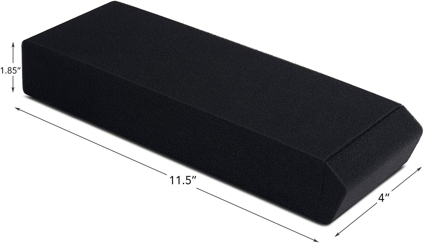 Sound Addicted SMPads Studio Monitor Isolation Pads High-Density Acoustic Foam Vibrations Reducer Fits Most Stands (2 Pairs) Zevon