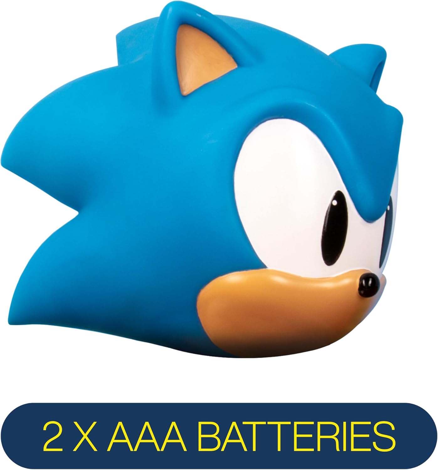 Sonic The Hedgehog 3D Shaped Transducer Mood Light Soft Glow Gaming Night Light Officially Licensed Merchandise Zevon